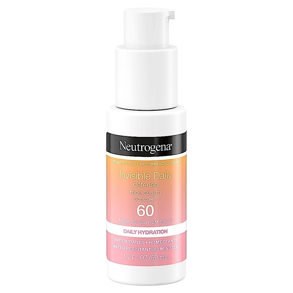 Neutrogena Invisible Daily Defense Face Serum SPF 60 1.7oz